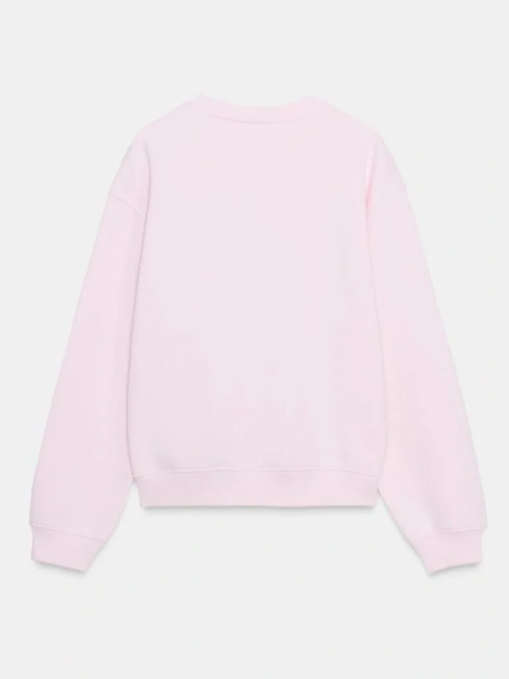 ZARA Contrast Flower Sweatshirt - Pink Size S - Picture 3 of 7